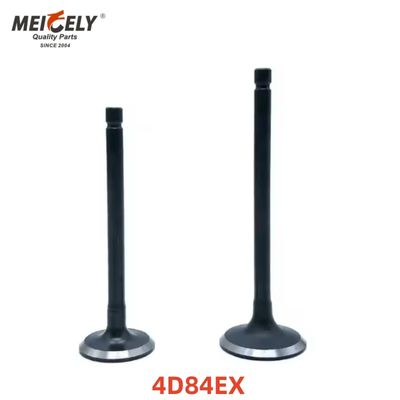 उच्च गुणवत्ता वाले इंजन वाल्व 4D84EX 4D84IN इनटेक वाल्व निकास वाल्व इंजीनियरिंग मशीन के लिए