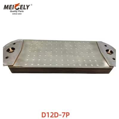 उच्च गुणवत्ता वाले उत्खनन भागों इंजन तेल कूलर D12D-7P 20700516 20712461 20745961 1675774