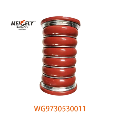 ऑटो पार्ट्स WG9730530011 HOWO T5G ट्रक के लिए इंटरकूलर इनटेक नली WD615