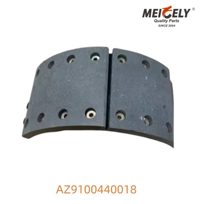 AZ9100440018 OEM हाई-परफॉर्मेंस हेवी-ड्यूटी ब्रेक शू असेंबली फॉर होवो